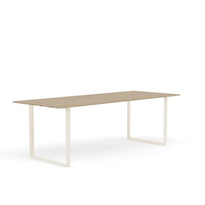 Muuto, 70/70 Table, Solid Oak/Sand, 88.5 x 35.5"