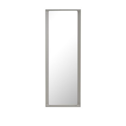 Muuto, Arced Mirror, Light Grey, 66.9 x 24"