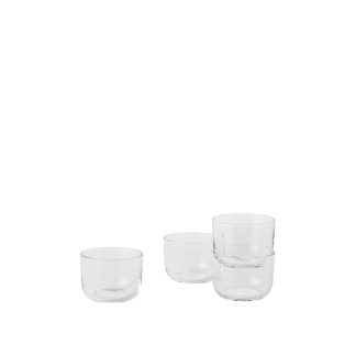 Muuto, Corky Glasses, Clear, Low, 6.75 oz