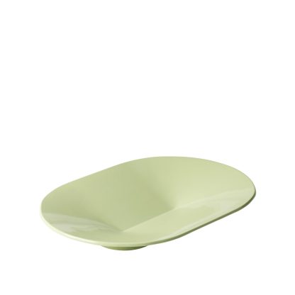 Muuto, Mere Bowl, Light green, 20.5 x 14"