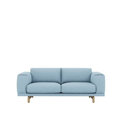 Muuto, Rest Sofa, Hearth 12/Oak, 2-Seater