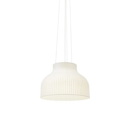 Muuto, Strand Pendant Lamp, White, Open, D: 23.5"