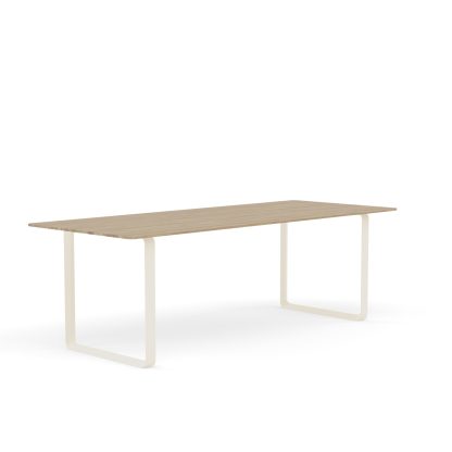 Muuto, 70/70 Table, Solid Oak/Sand, 225 x 90 cm