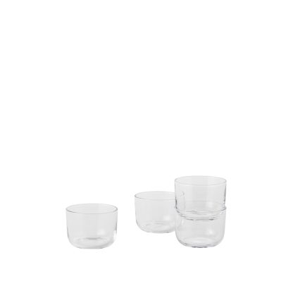 Muuto, Corky Glasses, Clear, Low, 20 cl