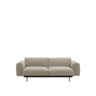 Muuto, In Situ Modular Sofa, 2-Seater, Configuration 1, Ecriture 240/Black