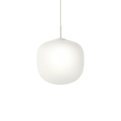 Muuto, Rime Pendant Lamp, White, D: 37 cm