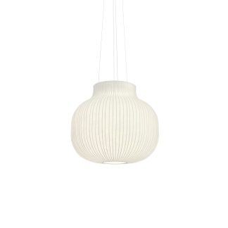Muuto, Strand Pendant Lamp, White, Closed, D: 60 cm